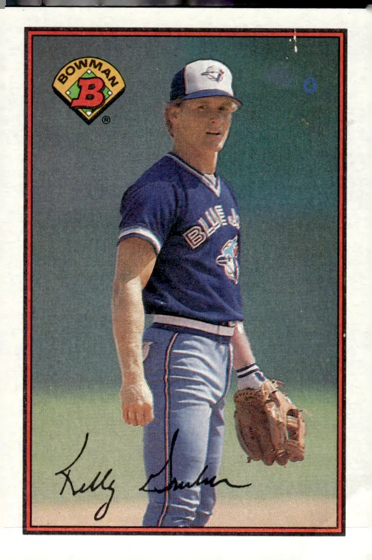 1989 Bowman #251 Kelly Gruber (front)