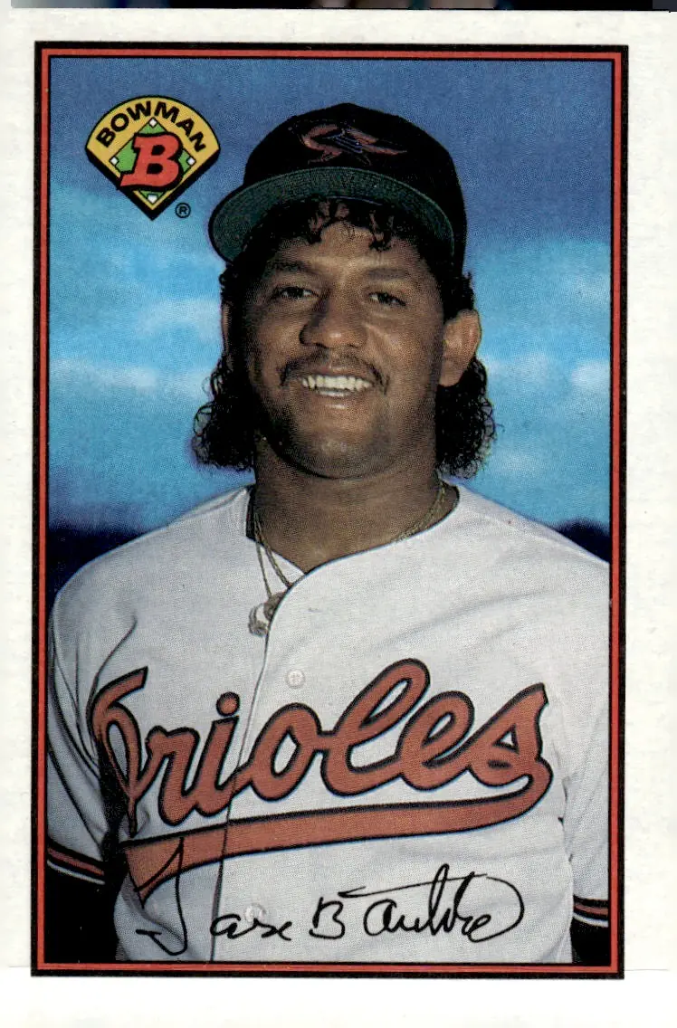 1989 Bowman #3 Jose Bautista (front)