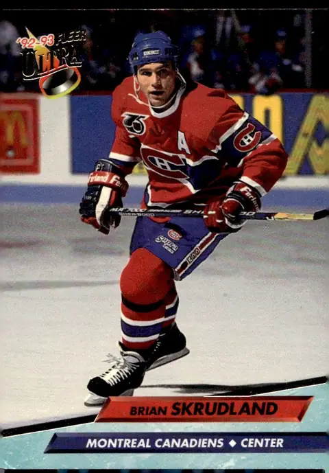 1992-93 Fleer Ultra #111 Brian Skrudland
