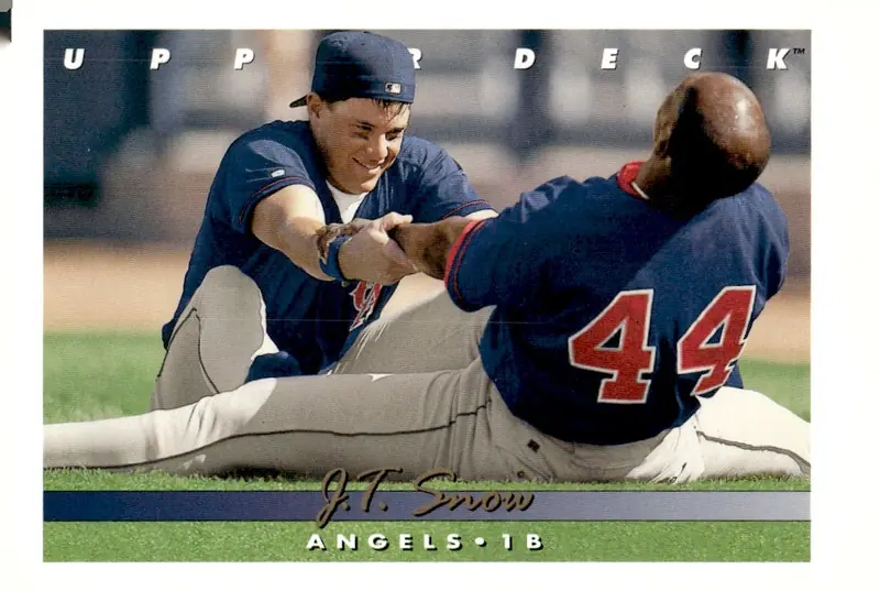 1993 Upper Deck #785 J.T. Snow (front)