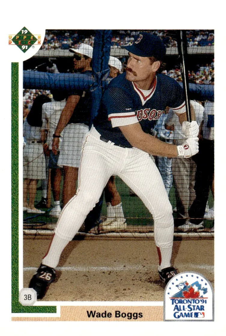 1991 Upper Deck Final Edition #84F Wade Boggs (front)