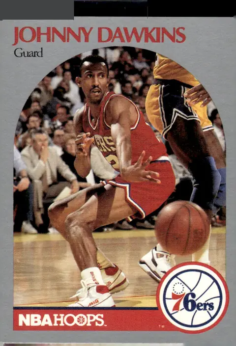 1990-91 NBA Hoops #227 Johnny Dawkins