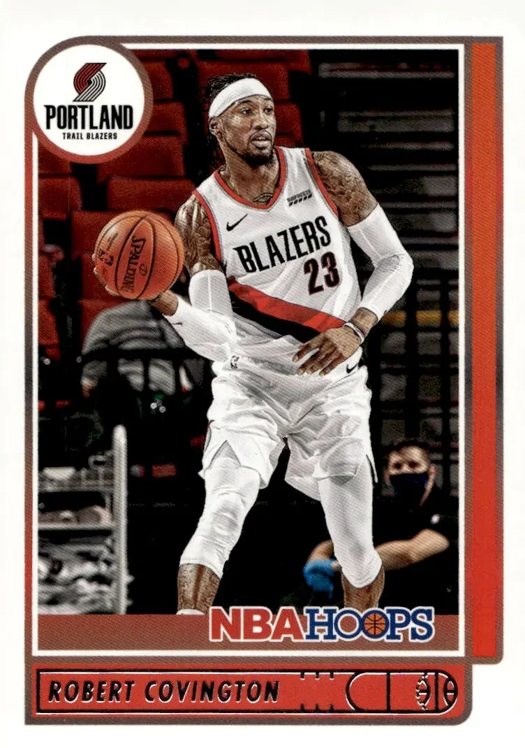 2021-22 NBA Hoops #91 Robert Covington (front)