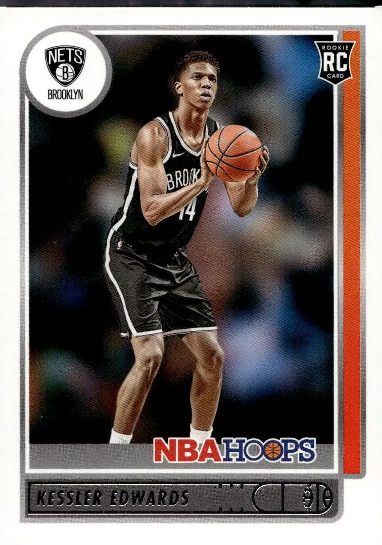2021-22 NBA Hoops #246 Kessler Edwards (front)