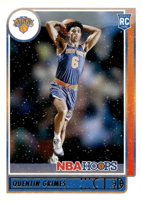 2021-22 NBA Hoops #206 Quentin Grimes
