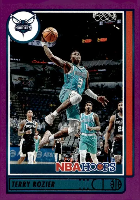 2021-22 NBA Hoops #150 Terry Rozier – Purple