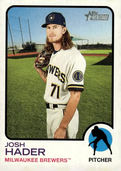 2022 Topps Heritage #327 Josh Hader