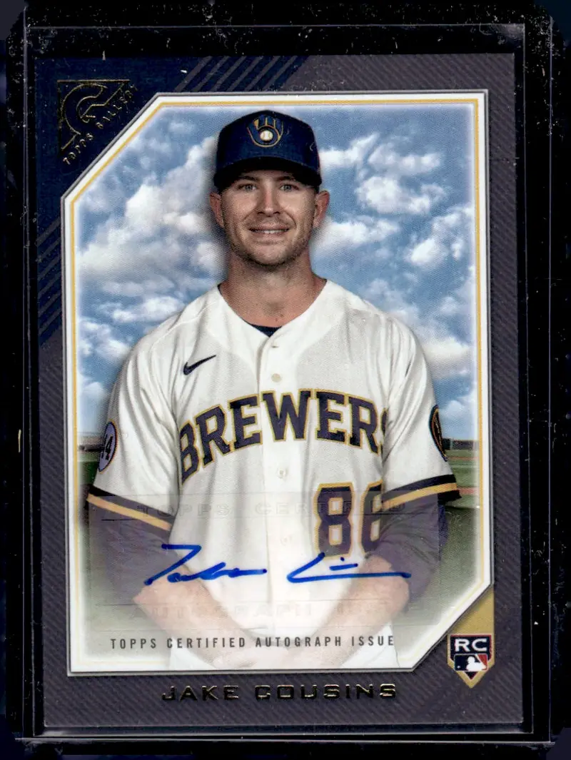 2022 Topps Gallery #RA-JC Jake Cousins (front)
