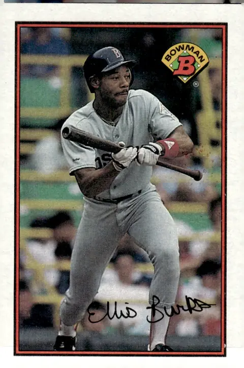 1989 Bowman #36 Ellis Burks
