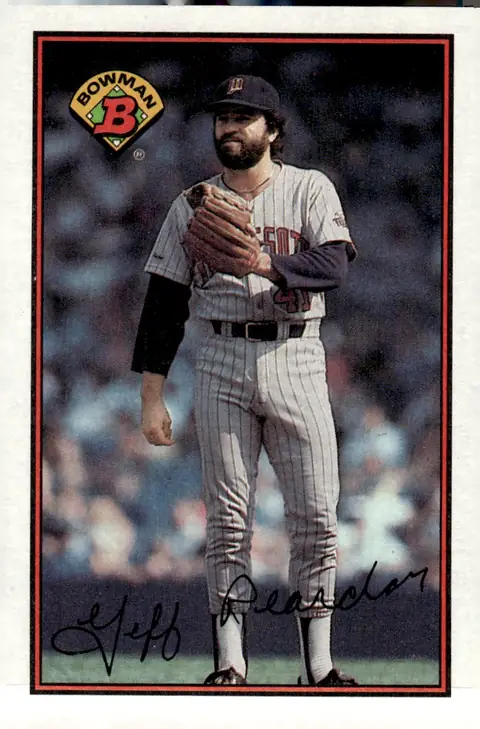 1989 Bowman #148 Jeff Reardon