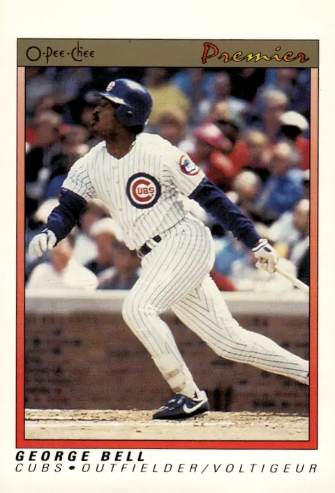 1991 O-Pee-Chee Premier #6 George Bell
