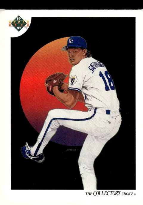 1991 Upper Deck #33 Bret Saberhagen