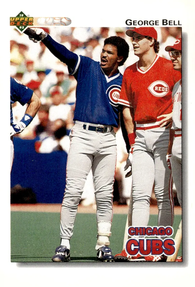 1992 Upper Deck #236 George Bell (front)
