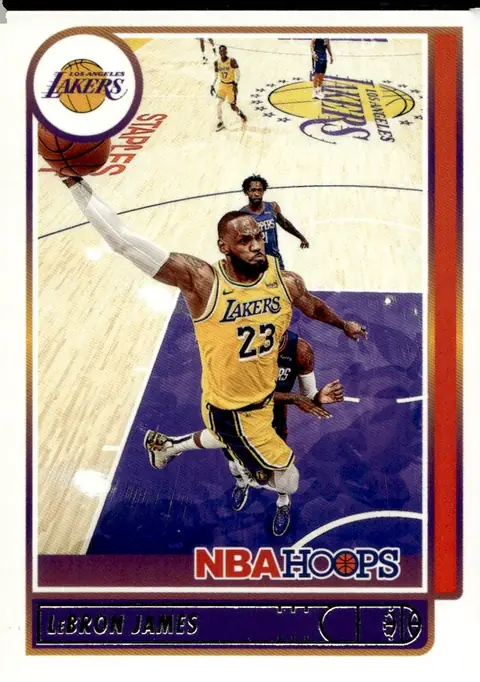2021-22 NBA Hoops #136 LeBron James