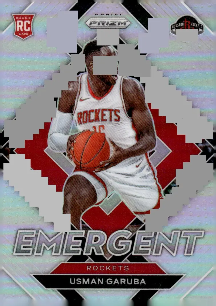 2021-22 Prizm #29 Usman Garuba (front)