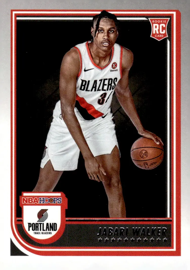 2022-23 NBA Hoops #273 Jabari Walker (front)