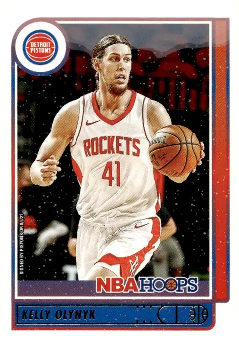 2021-22 NBA Hoops #184 Kelly Olynyk – Winter