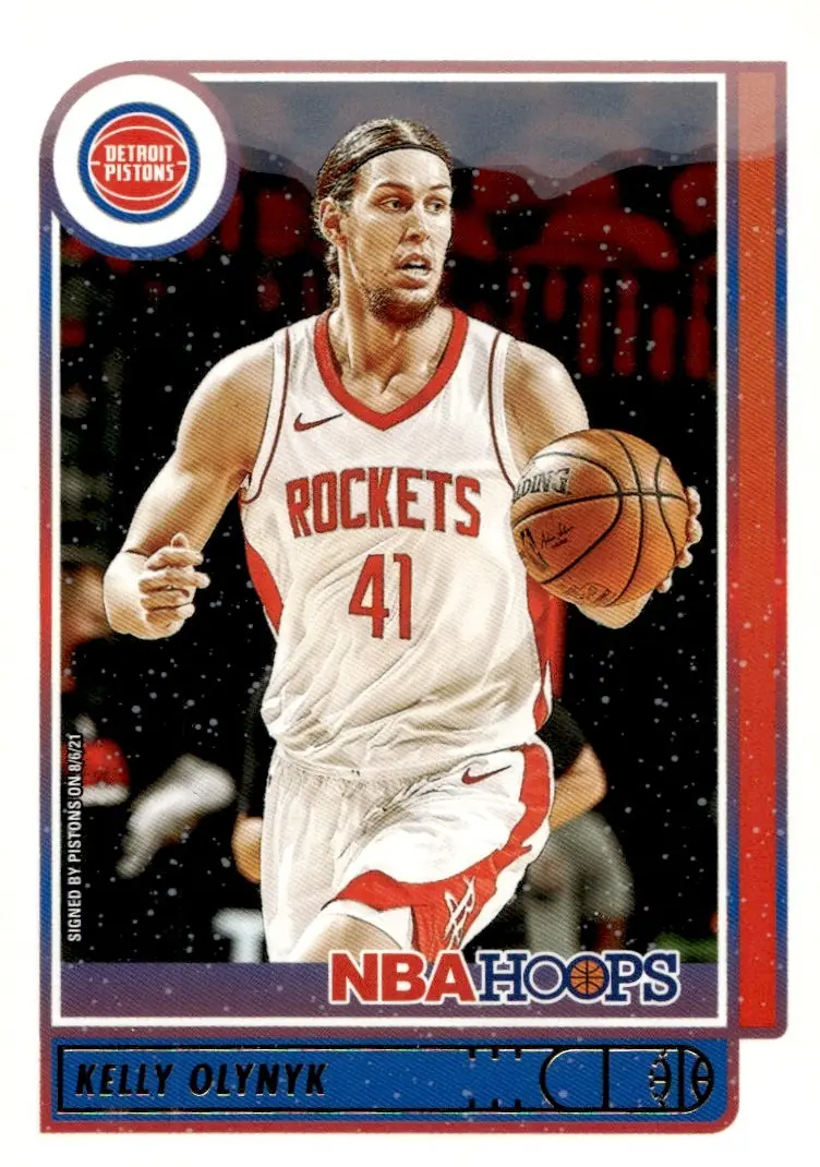 2021-22 NBA Hoops #184 Kelly Olynyk – Winter (front)
