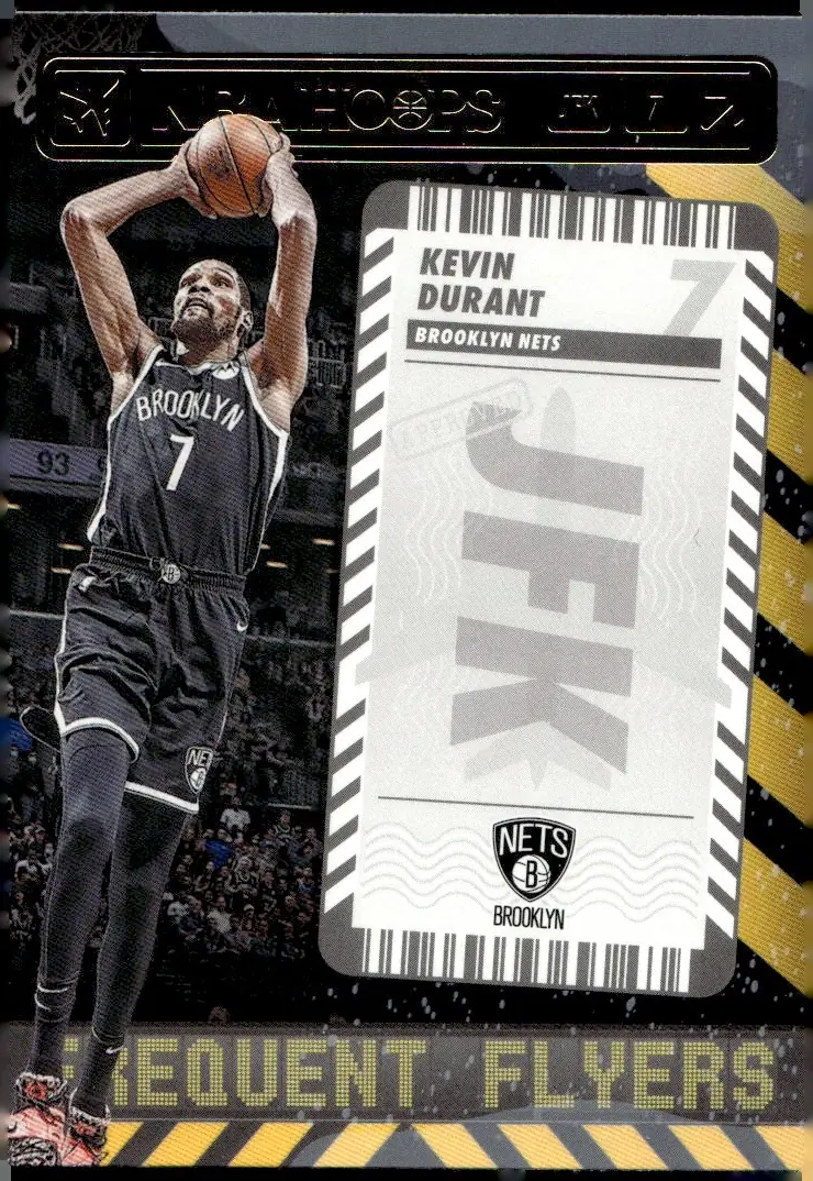 2021-22 NBA Hoops #15 Kevin Durant (front)