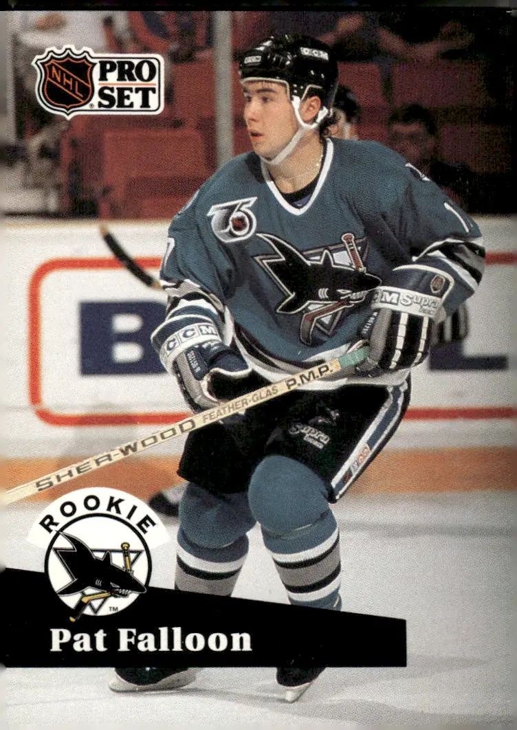 1991-92 Pro Set (Series 2) #558 Pat Falloon (front)