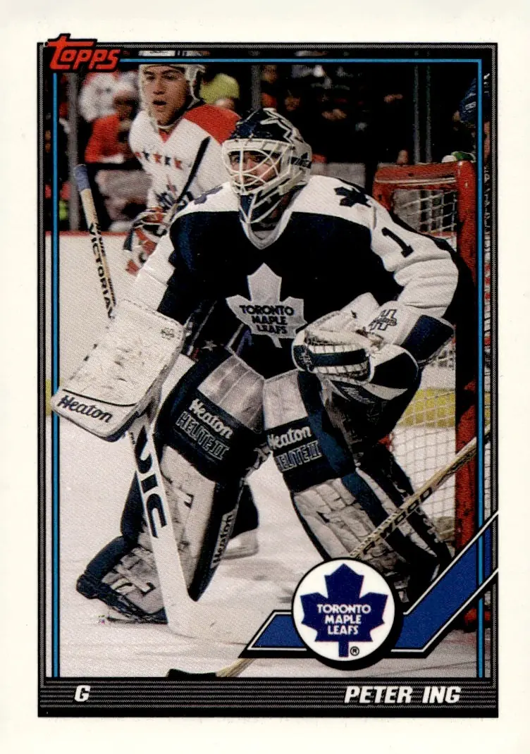 1991-92 Topps #145 Peter Ing (front)