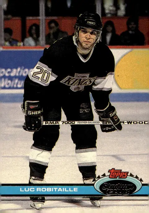 1991-92 Stadium Club #159 Luc Robitaille