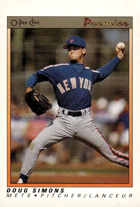 1991 O-Pee-Chee Premier #110 Doug Simons