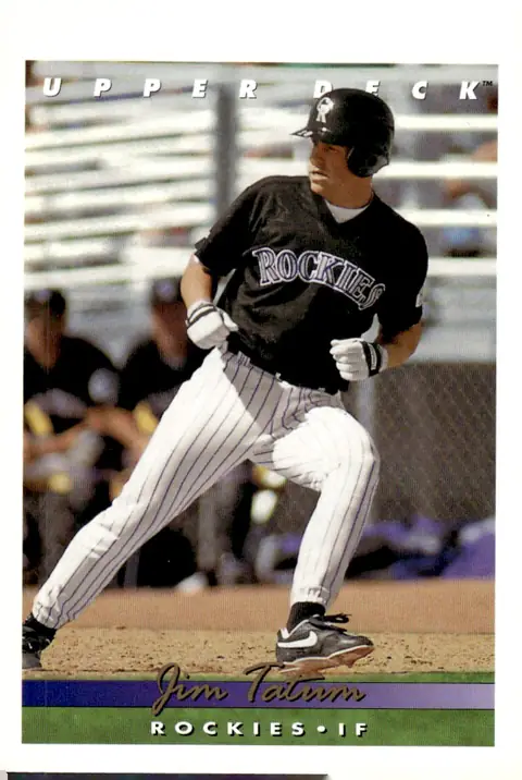 1993 Upper Deck #761 Jim Tatum