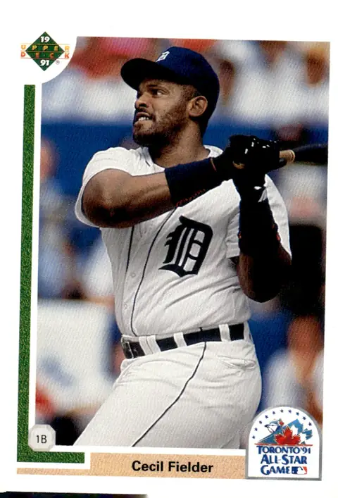 1991 Upper Deck Final Edition #82F Cecil Fielder
