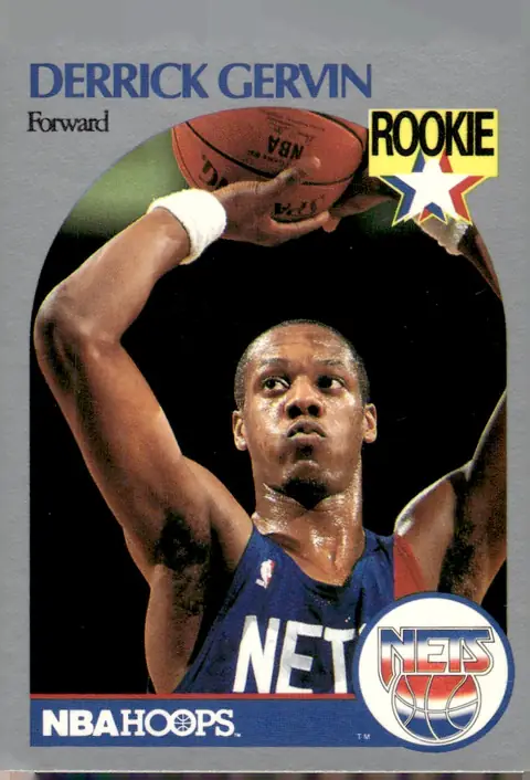 1990-91 NBA Hoops #196 Derrick Gervin