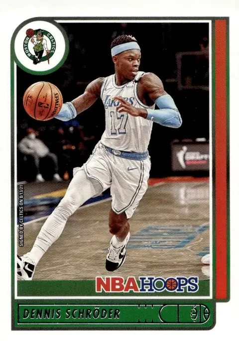 2021-22 NBA Hoops #156 Dennis Schröder