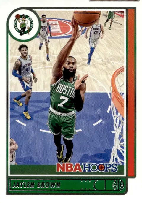2021-22 NBA Hoops #9 Jaylen Brown