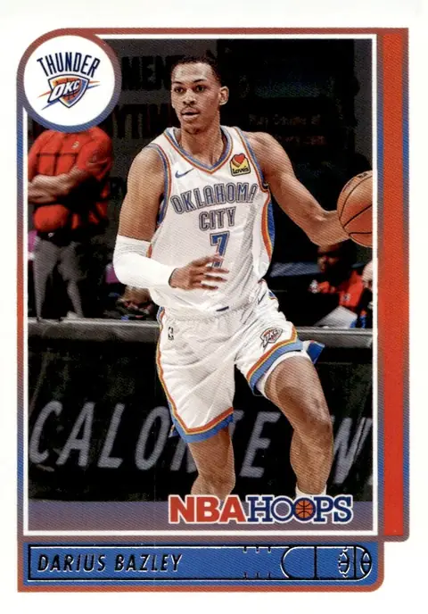 2021-22 NBA Hoops #23 Darius Bazley