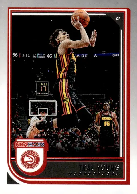 2022-23 NBA Hoops #80 Trae Young