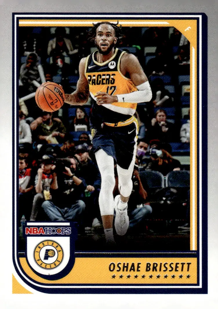 2022-23 NBA Hoops #57 Oshae Brissett (front)