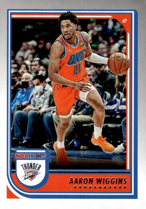 2022-23 NBA Hoops #206 Aaron Wiggins