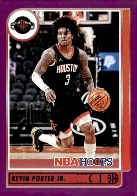 2021-22 NBA Hoops #154 Kevin Porter Jr. – Purple