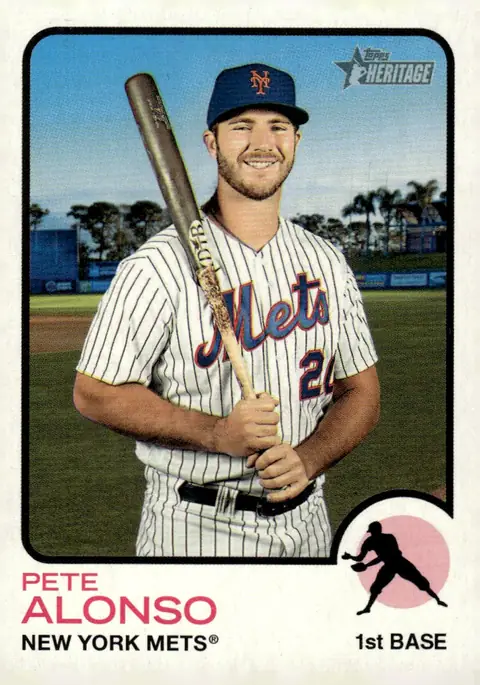 2022 Topps Heritage #54 Pete Alonso