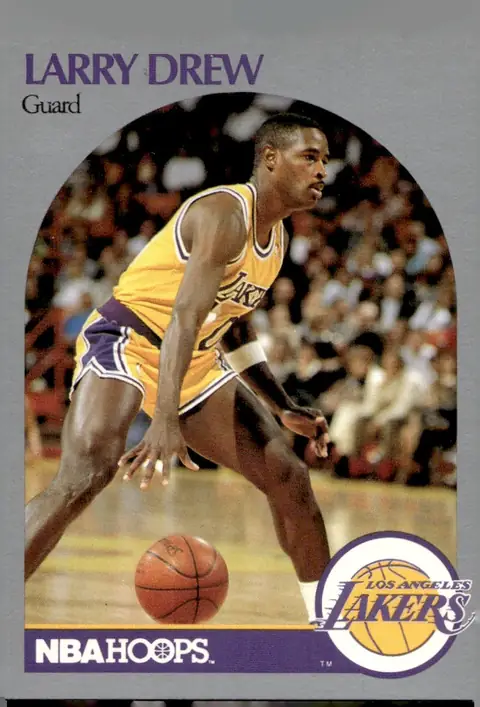 1990-91 NBA Hoops #155 Larry Drew