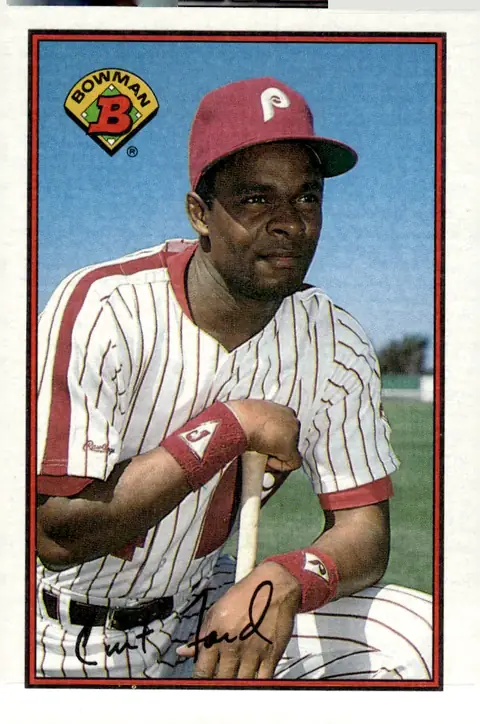 1989 Bowman #408 Curt Ford