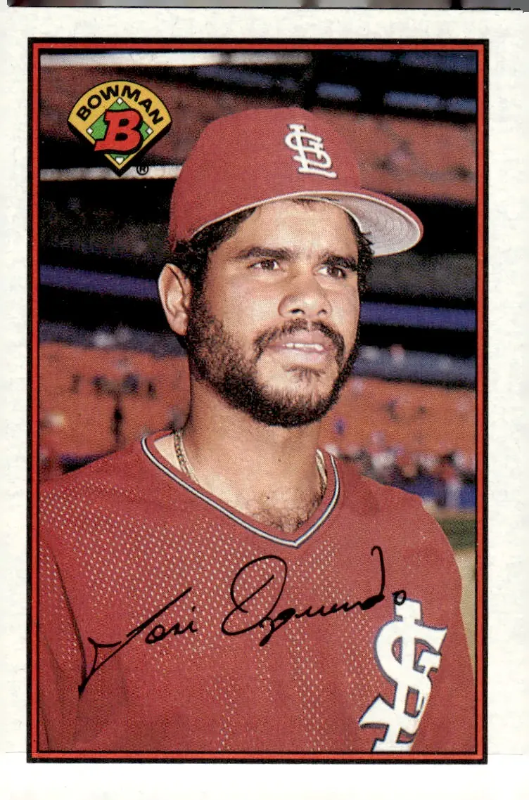 1989 Bowman #438 Jose Oquendo (front)
