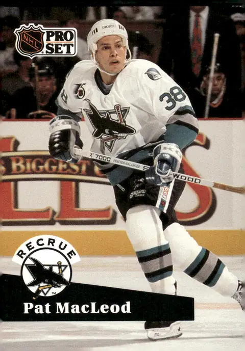 1991-92 Pro Set (Series 2) - French Edition #559 Pat MacLeod – French