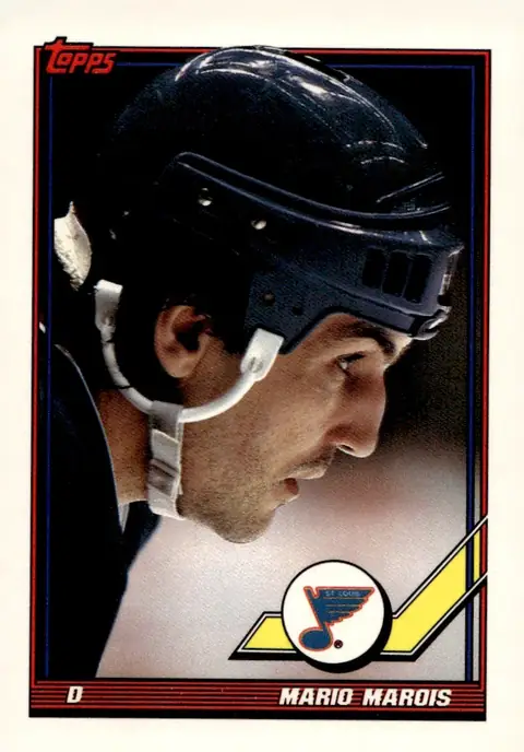 1991-92 Topps #82 Mario Marois