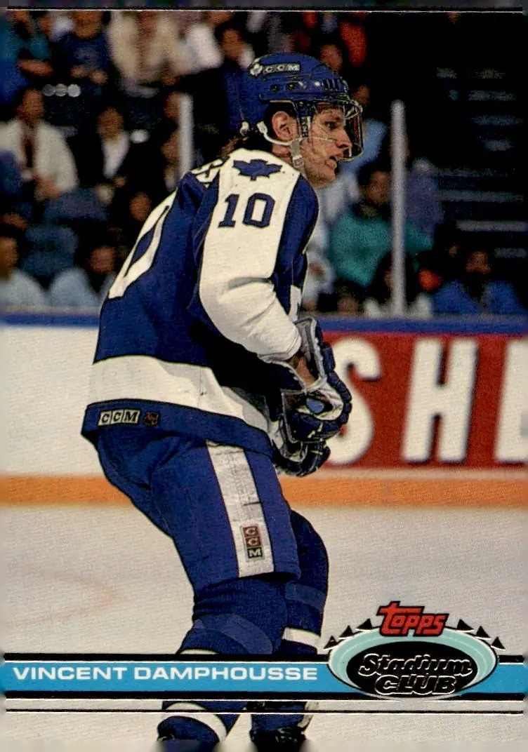 1991-92 Stadium Club #146 Vincent Damphousse (front)