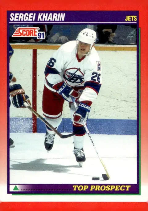 1991-92 Score Canadian (English) #284 Sergei Kharin