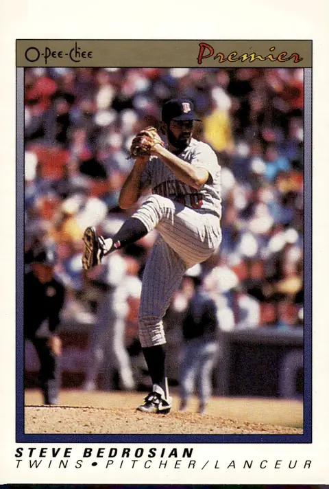 1991 O-Pee-Chee Premier #5 Steve Bedrosian