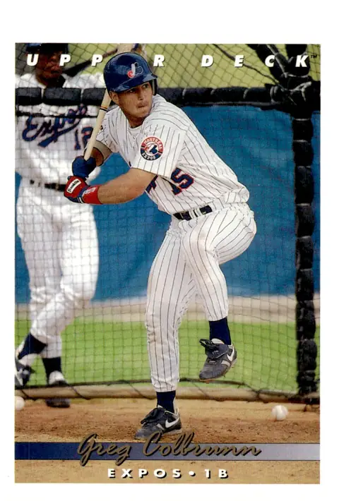 1993 Upper Deck #342 Greg Colbrunn