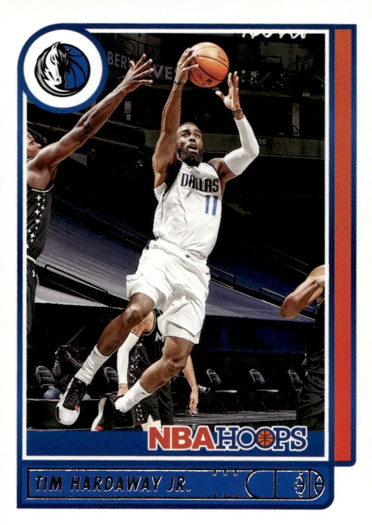 2021-22 NBA Hoops #102 Tim Hardaway Jr. (front)