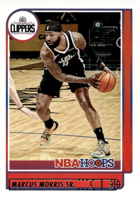 2021-22 NBA Hoops #106 Marcus Morris Sr.