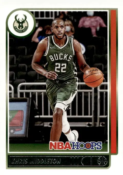 2021-22 NBA Hoops #83 Khris Middleton